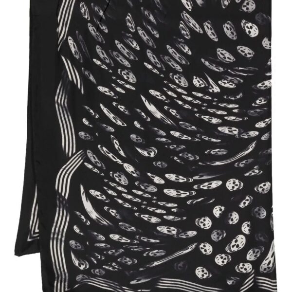 Alexander McQueen  silk skull-print scarf