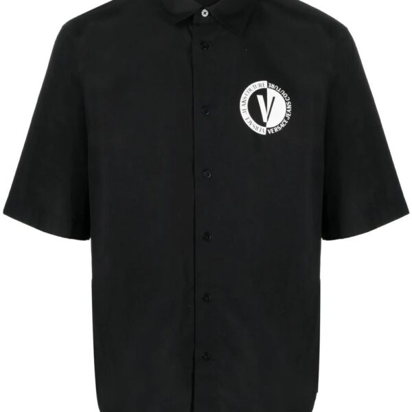 Versace Jeans Couture  logo print short-sleeve shirt