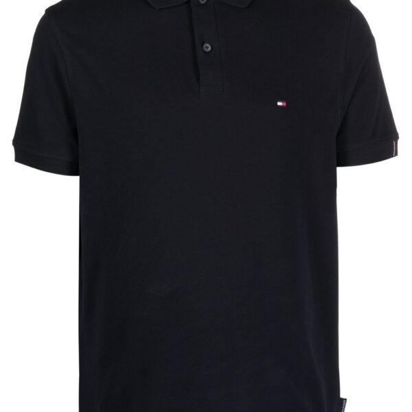 Tommy Hilfiger logo-embroidery polo shirt