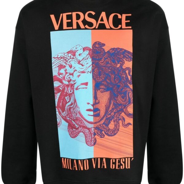 Versace  Medusa logo-print sweatshirt