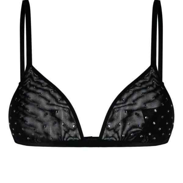 THE ANDAMANE  rhinestone embellished bra