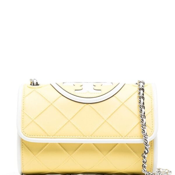 Tory Burch embossed and quilted cross-body bag