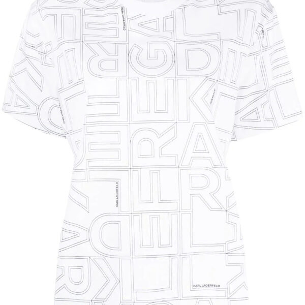 Karl Lagerfeld  logo-print short-sleeved T-shirt