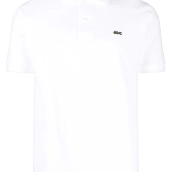 Lacoste  logo-patch cotton polo shirt