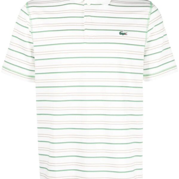 Lacoste  short-sleeve striped polo shirt