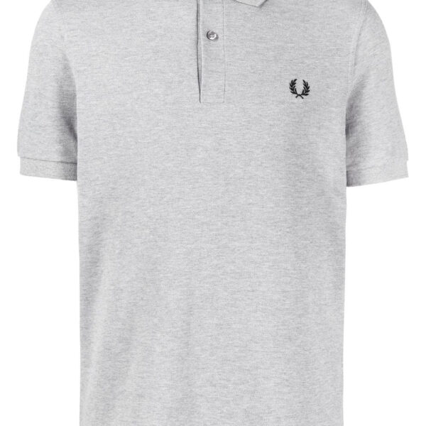 Fred Perry  embroidered-logo short-sleeved polo shirt
