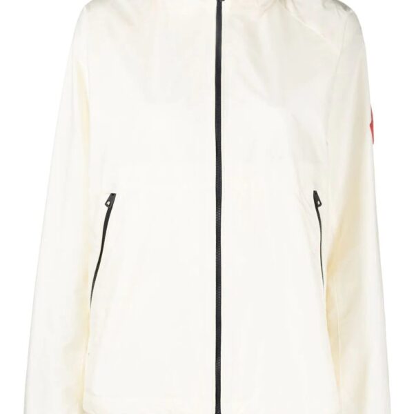 Moncler  hooded zip-front jacket