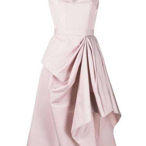 Alexander McQueen  gathered midi dress