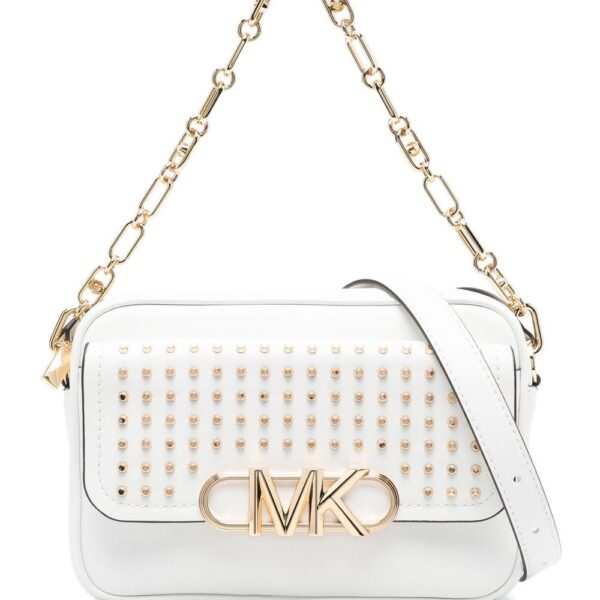 Michael Michael Kors logo-plaque leather crossbody bag