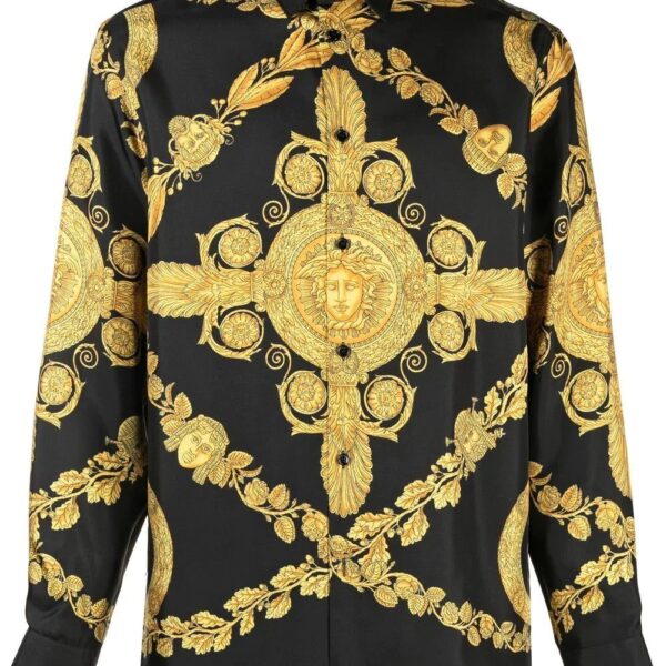Versace  Maschera Barocco print shirt