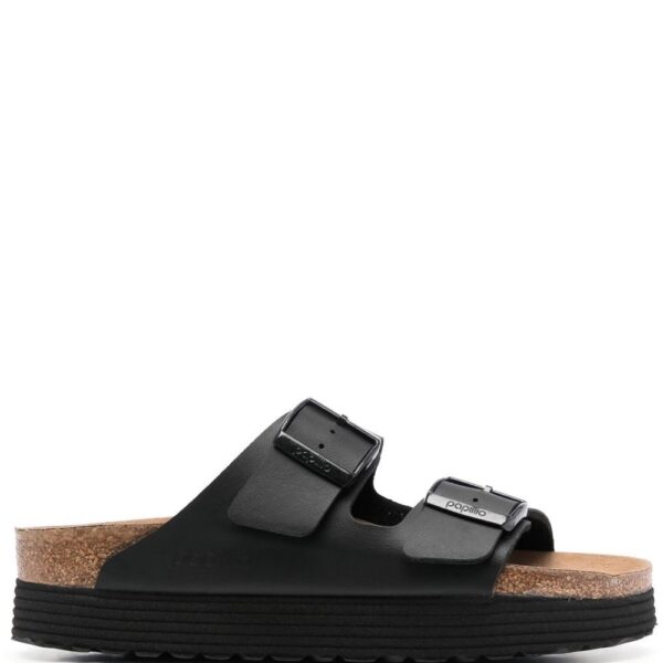 Birkenstock Arizona platform buckled sandals