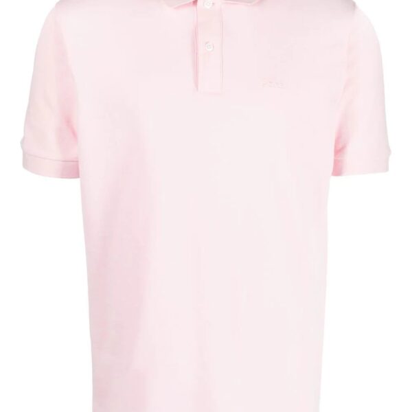 BOSS  logo-embroidered polo shirt