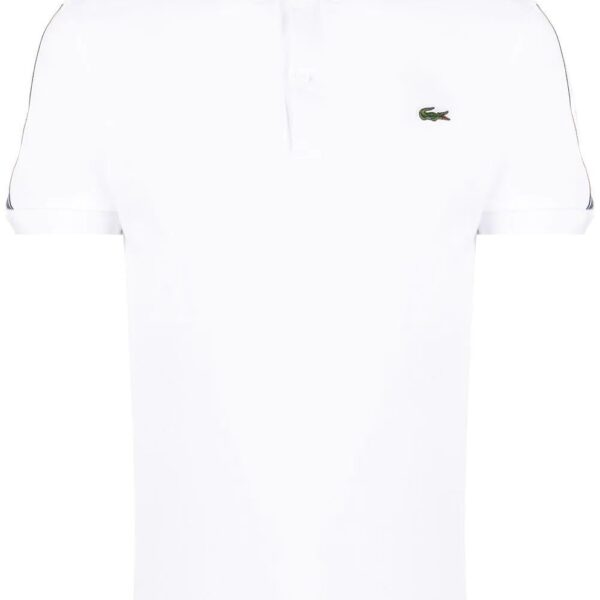 Lacoste  logo-patch short-sleeve polo shirt