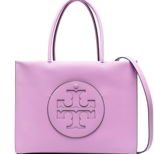 Tory Burch embossed-logo tote bag