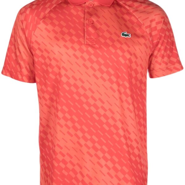 Lacoste  logo-patch polo shirt