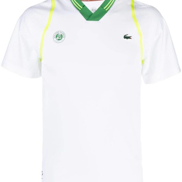 Lacoste  Roland Garros logo-patch polo shirt