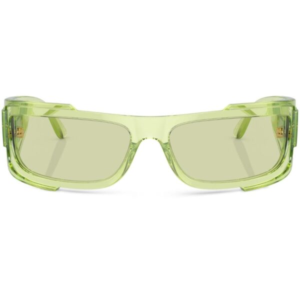 Versace Eyewear logo-plaque rectangular-frame sunglasses