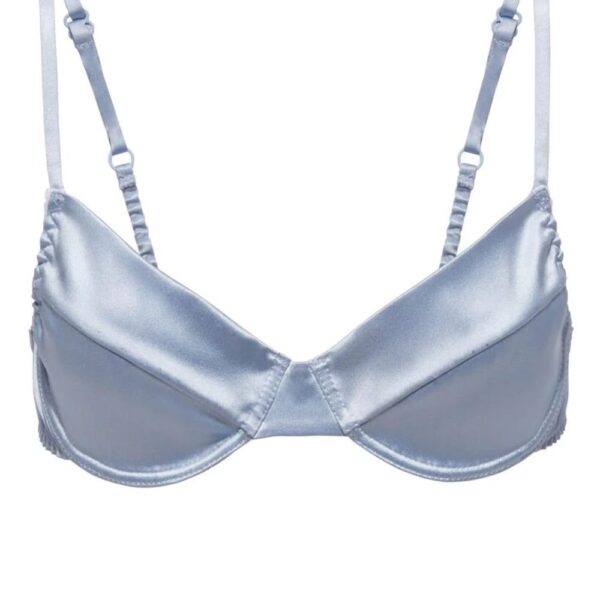 Miu Miu  satin balconette bra