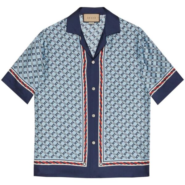Gucci  all-over GG-pattern shirt