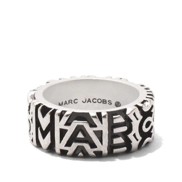 Marc Jacobs  Monogram engraved ring