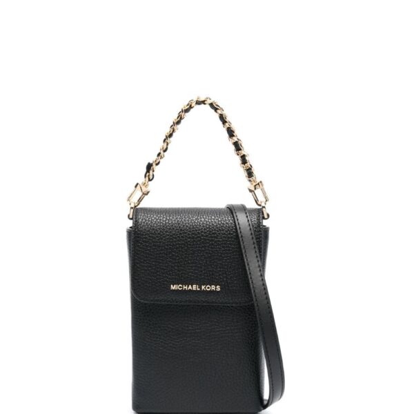 Michael Michael Kors logo-plaque leather cross-body bag