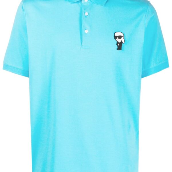 Karl Lagerfeld Ikonik Karl piqué polo shirt