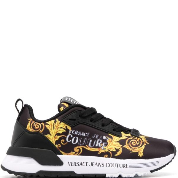 Versace Jeans Couture logo-print lace-up sneakers