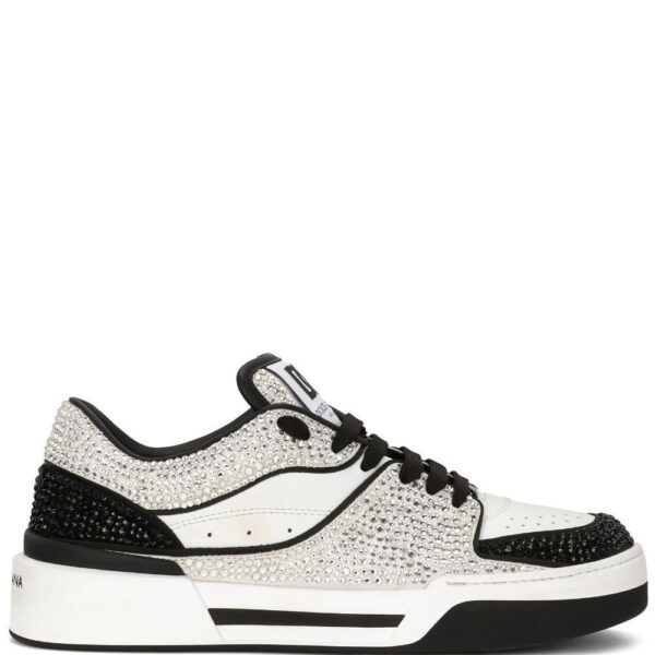 Dolce & Gabbana crystal-embellished low-top sneakers