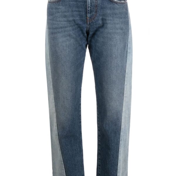 Stella McCartney  colour-block straight-leg jeans