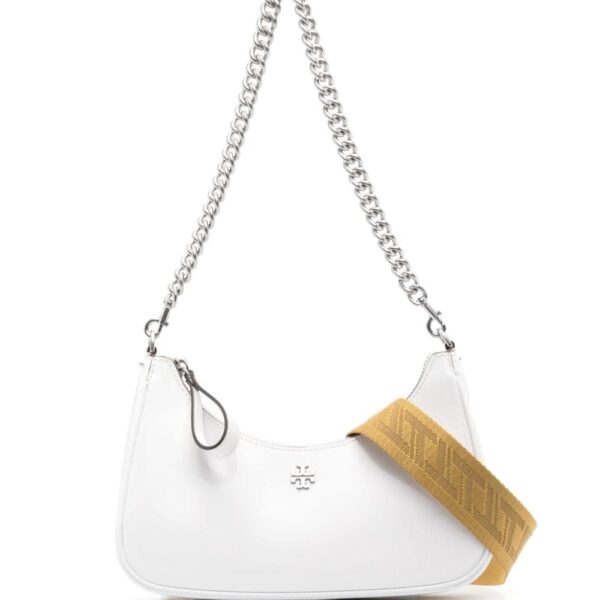 Tory Burch Mercer leather crescent bag