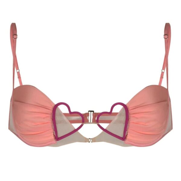 Nensi Dojaka  heart-detail underwired bra