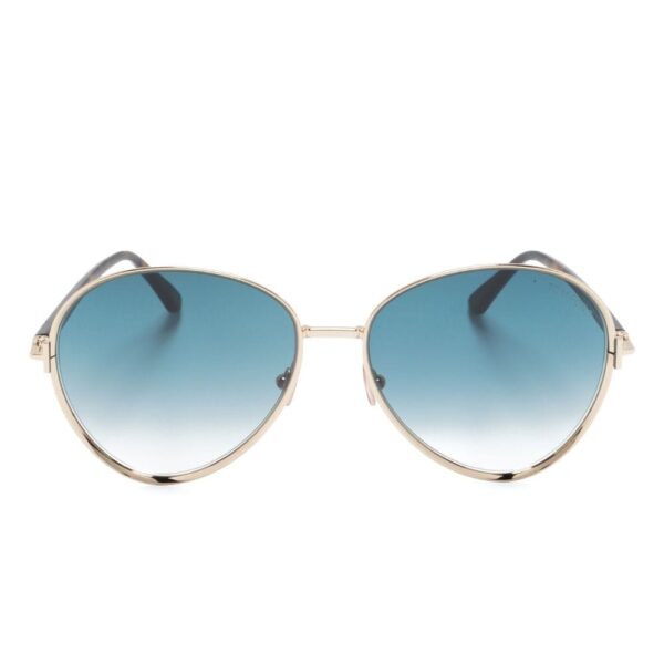 TOM FORD Eyewear round-frame gradient sunglasses