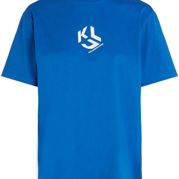 Karl Lagerfeld Jeans  logo-print organic cotton T-shirt