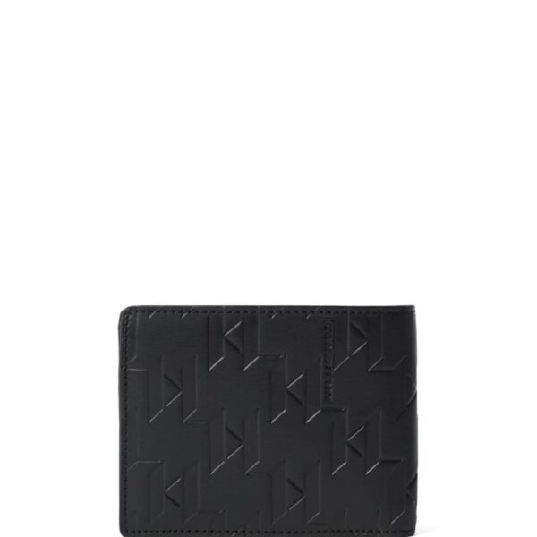 Karl Lagerfeld small K/Loom bi-fold leather wallet