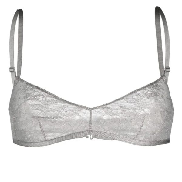 Tory Burch  floral-lace sweetheart-neck bra