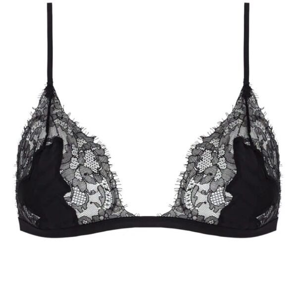 Kiki de Montparnasse  Giselle soft-cup silk bra