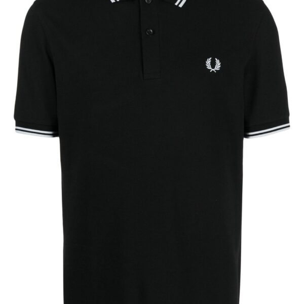 Fred Perry embroidered-logo polo shirt
