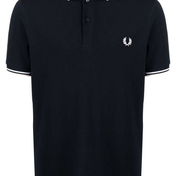 Fred Perry embroidered-logo polo shirt