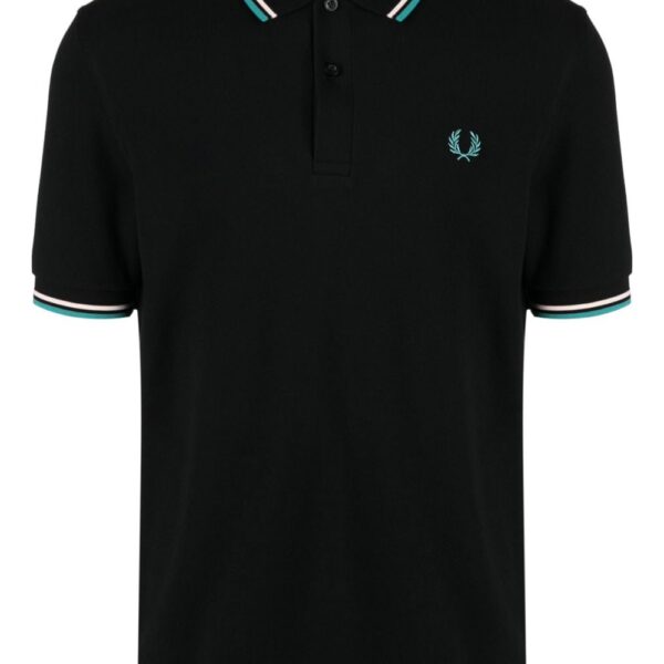 Fred Perry embroidered-logo polo shirt