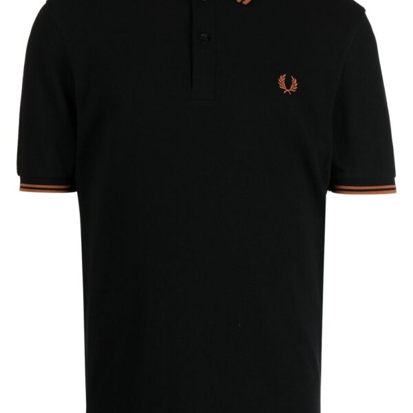 Fred Perry embroidered-logo polo shirt