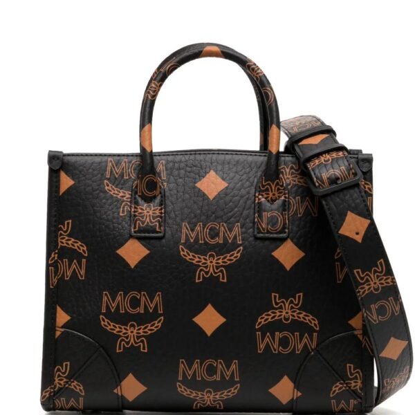MCM  small Munchen Maxi Visetos tote bag