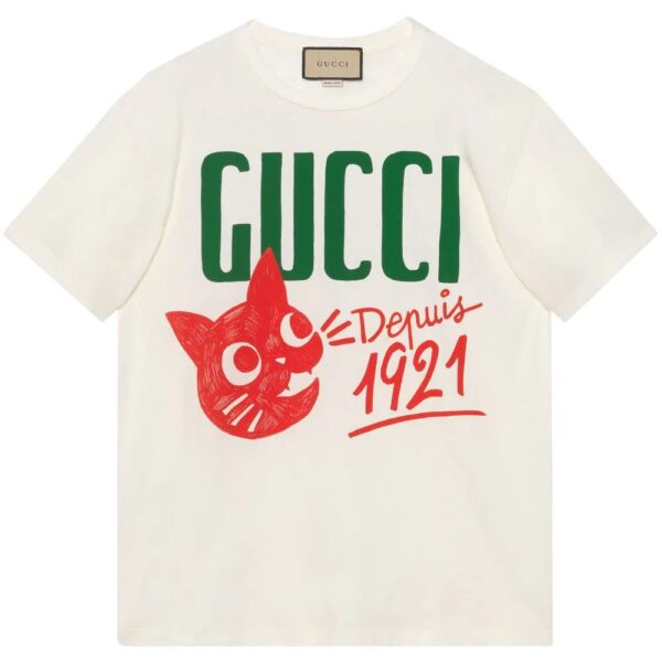 Gucci  logo-print cotton T-shirt