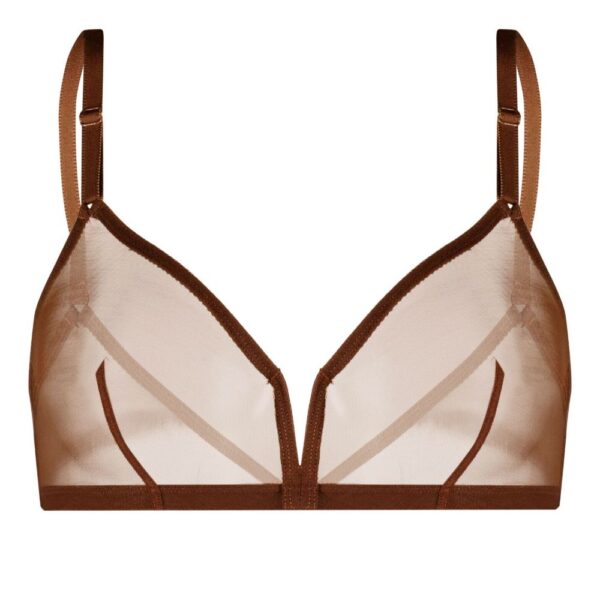 ERES  contrasting-trim spaghetti-strap bra