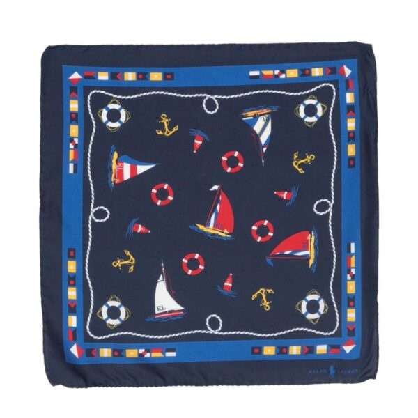 Polo Ralph Lauren  nautical-print square handkerchief