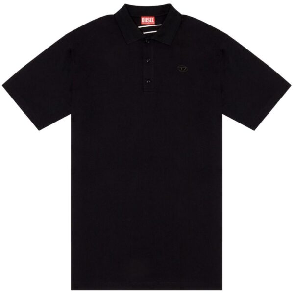 Diesel T-Vort-Megoval-D cotton polo shirt