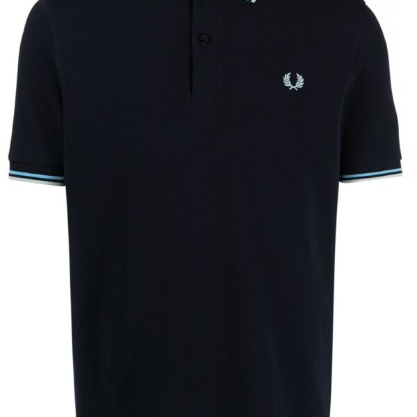 Fred Perry logo-embroidered cotton polo shirt