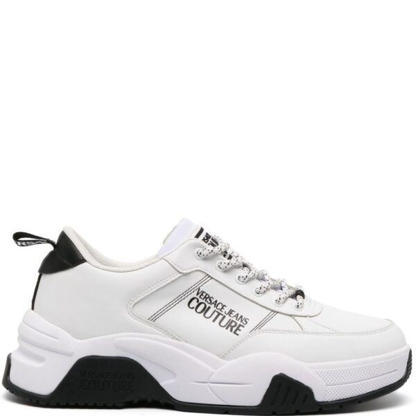 Versace Jeans Couture logo-print lace-up sneakers