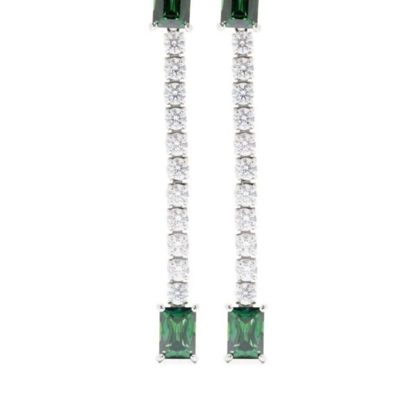 Swarovski  Matrix crystal-embellished drop earrings