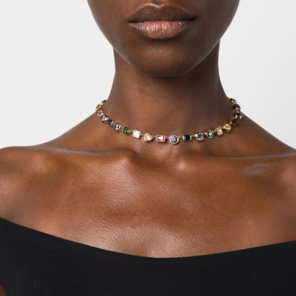Swarovski  Stilla mixed-crystals necklace