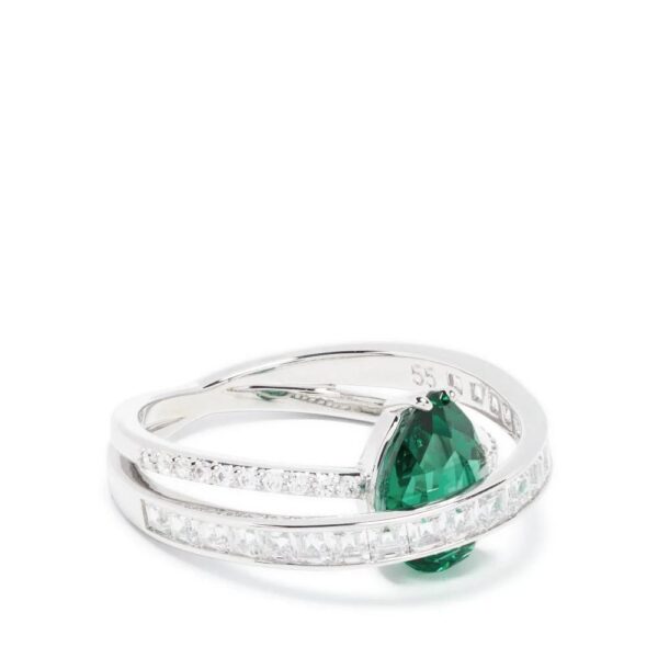 Swarovski  Hyperbola Cocktail crystal-embellished ring